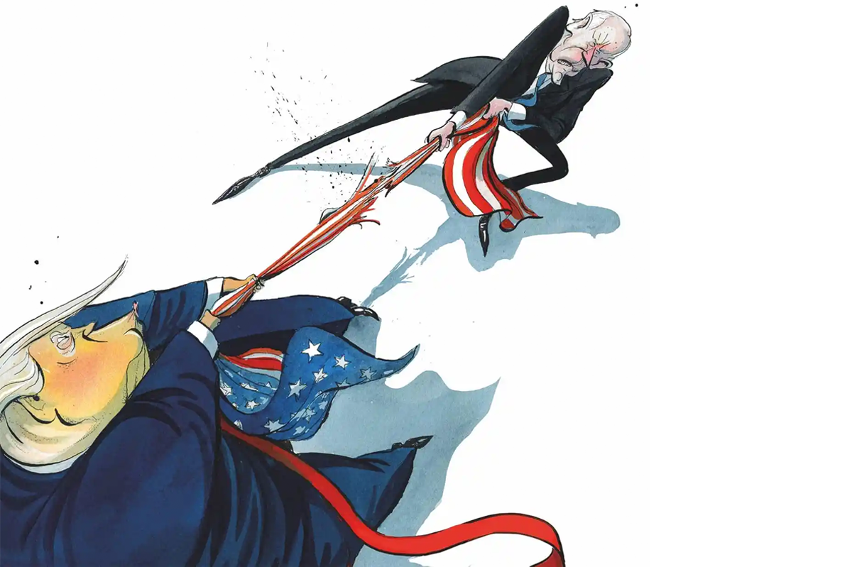 Élection présidentielle américaine 2024 : Trump face à la Justice, Joe Biden face à lui même